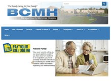 Tablet Screenshot of bcmh.org